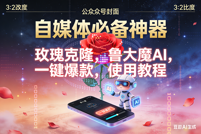 (16912期)玫瑰克隆神器,鲁大魔,ai,自媒体必备软件,一键爆款工具,详细教程 (16912期)玫瑰克隆神器,鲁大魔,ai,自媒体必备软件,一键爆款工具,详细教程